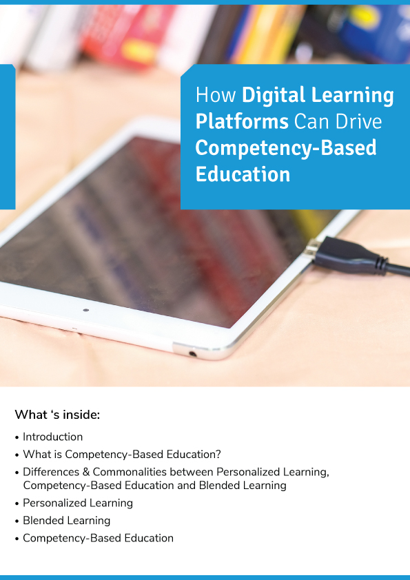Whitepaper on How Digital Learning Platforms Can Drive Competency-Based Education