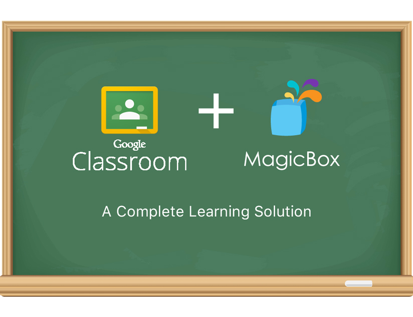 Using Google Classroom with MagicBox<sup></noscript>TM</sup>