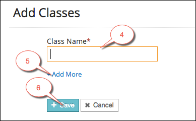 Add class