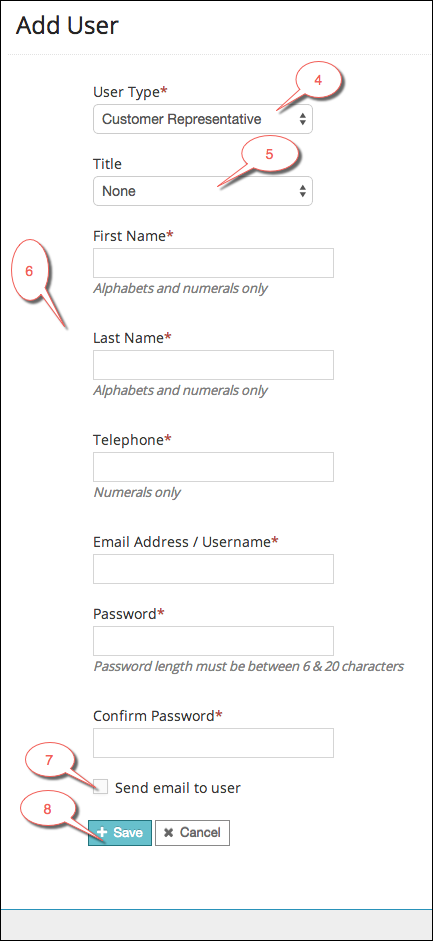 Add user