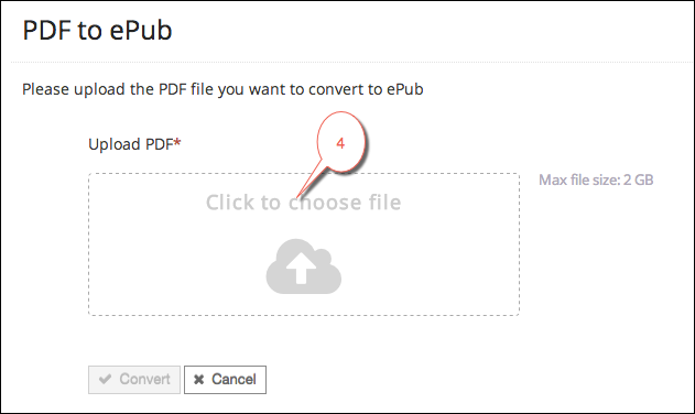Upload PDF