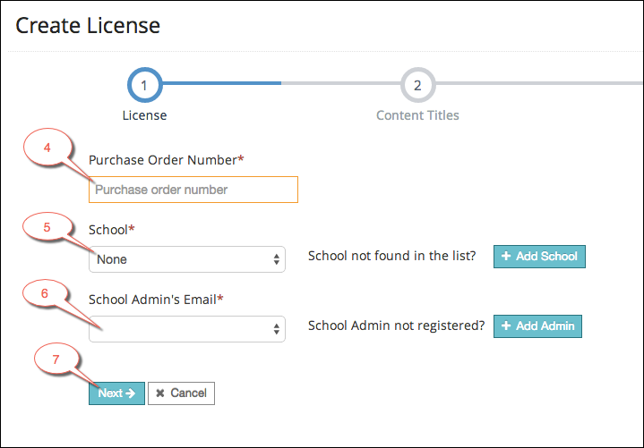 Create License