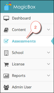 Assessment menu