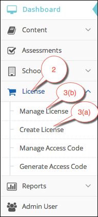 Create license