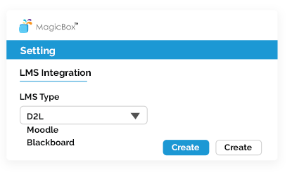 Educational publishers can easily integrate with other LMSes