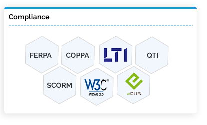 K12 elearning platform with all supported compliances