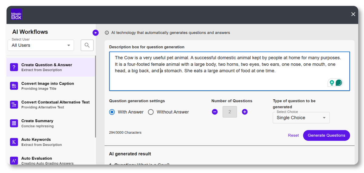 Magic Workflow AI Workflows for Publishing | AI In Publishing Workflows | MagicBox